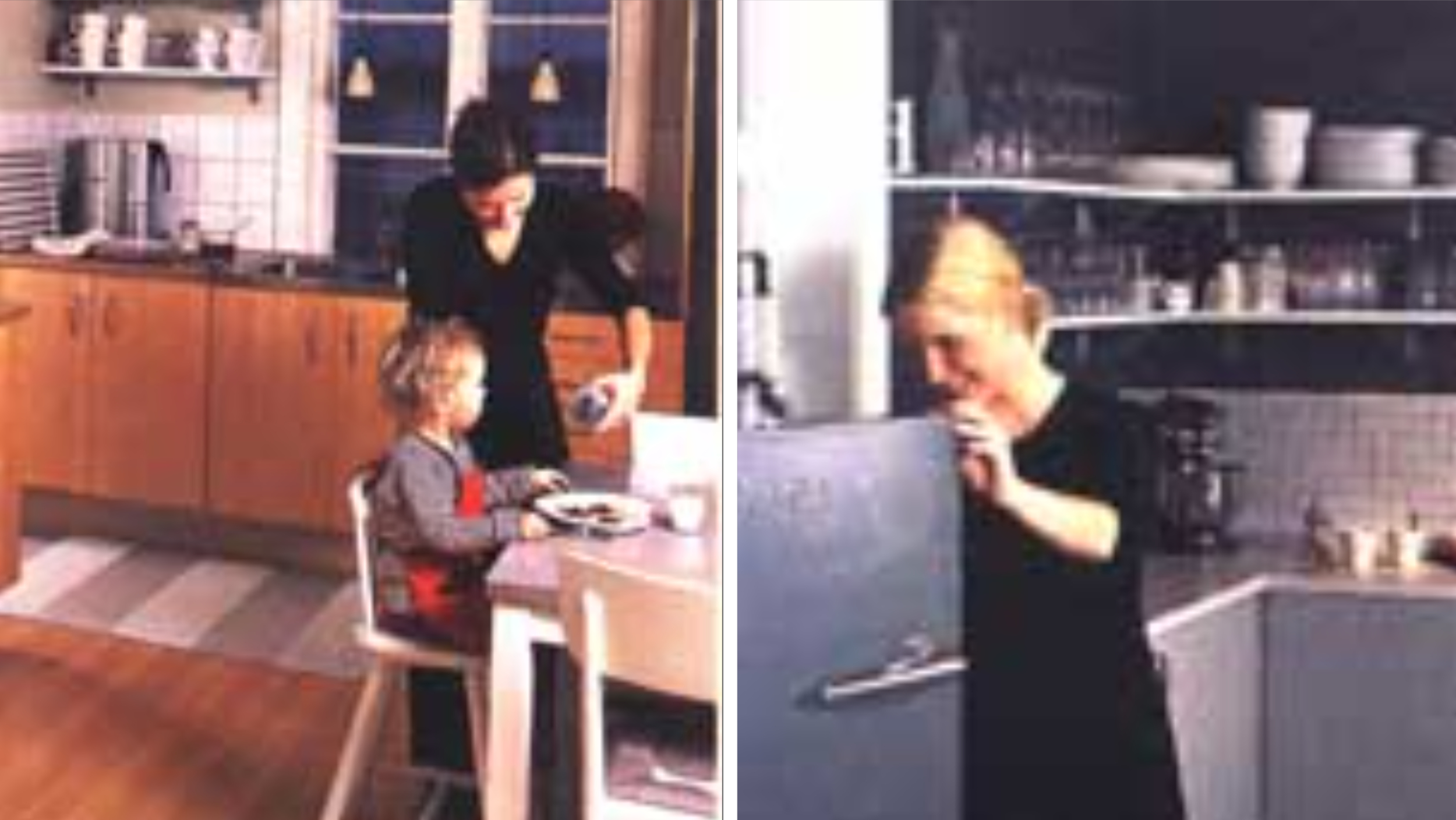 Två systrar – två kök. Susanne Tolfesbo och Marina Green bor med sina familjer i var sitt ”Bullerbyhus” i Dalarna.