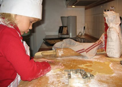 TREDJE ADVENT – frosta av och baka.