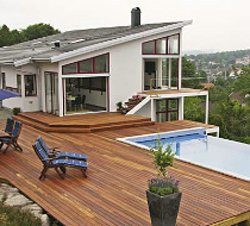 Ny altan med moderna material - Vi i Villa