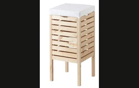 Bild:
 Möbel med flera funktioner. Smarta pallen Molger är också en förvaringslåda. 349 kronor. Ikea.