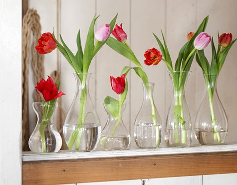 Inspireras av våriga blomsterbuketter!