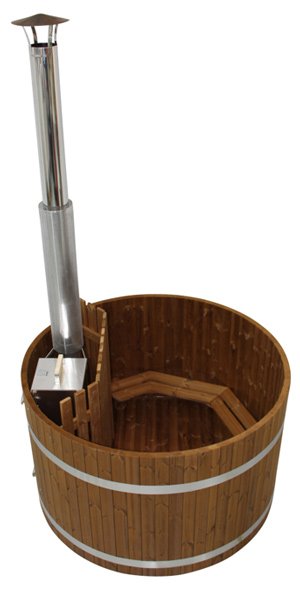 Badtunna av trä
 Letar du efter en tät och hygienisk badtunna av trä? Den här badtunnan är gjord av Thermowood-trä som inte läcker och som dessutom är enkel att rengöra. Rykker 4-6 personer och 1860 liter vatten. Pris 21 995 kr, Spatunnan.