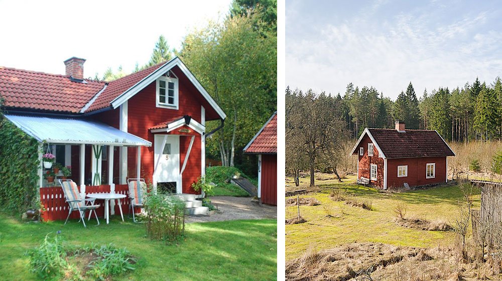Drömmer du om ett charmigt torp, kanske nära en fridfull sjö? Vi har samlat 12 prisvärda fritidshus, från norr till söder, som är till salu just nu  – alla under 300 000 kr!