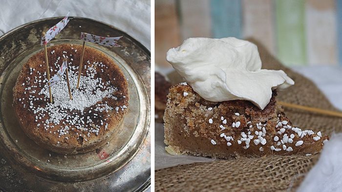 Recept på godaste kanelbullekladdkakan