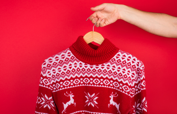 Så räddar du din gamla jultröja