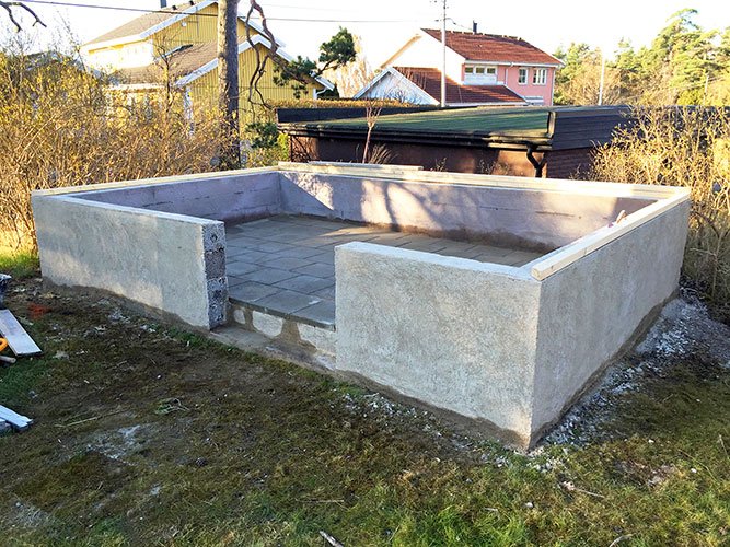 Växthus av gamla fönster - Vi i Villa