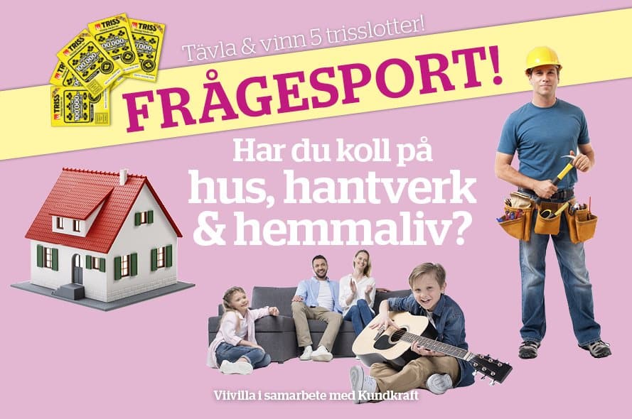 Vilken ogrässort är vanlig i trädgården och vad är en mandolin? Svara rätt och tävla om 5 trisslotter!