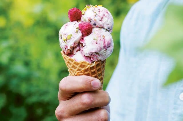 Prova en smarrig hemgjord glass med smak av mascarpone!