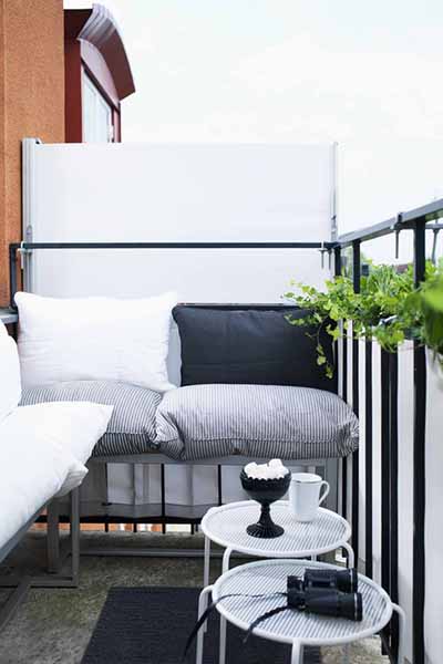 8 smarta insynsskydd till balkongen - Vi i Villa