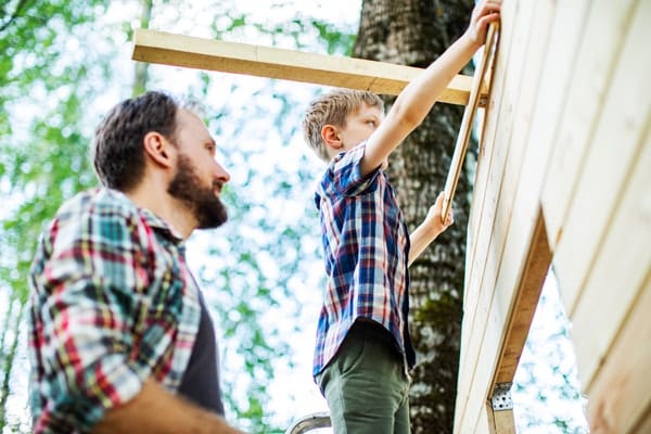 Kanske en träkoja, glasskiosk eller enkel gunga till barnen?