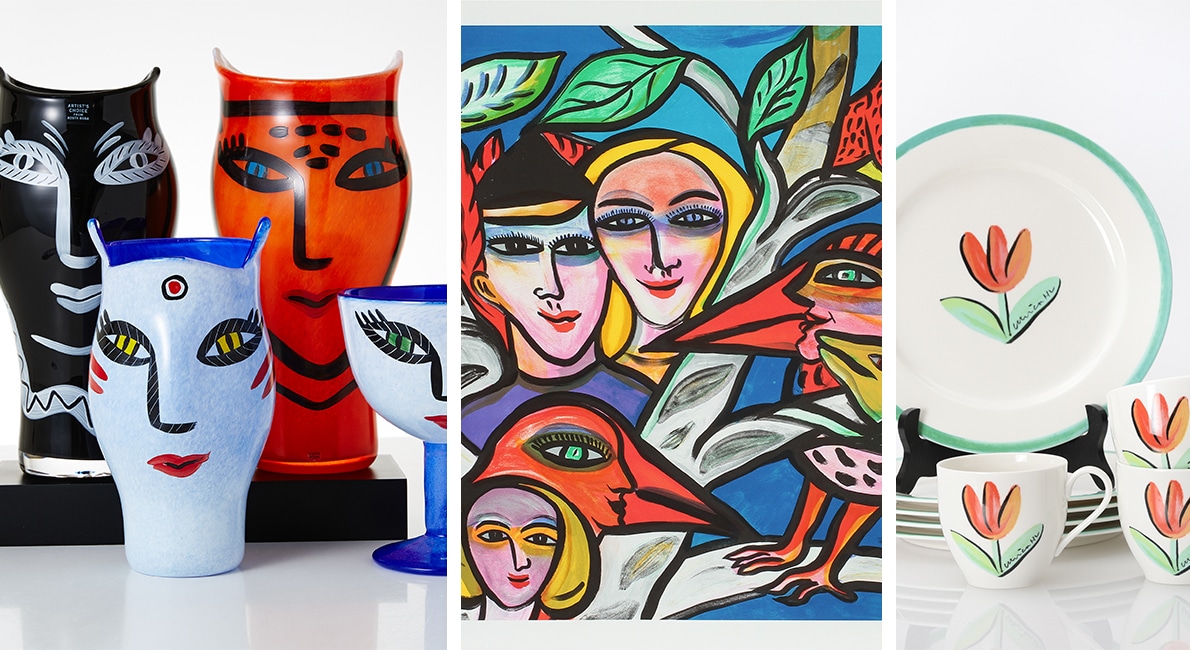 Ulrica Hydman Vallien är en av våra mest folkkära och färgstarka konstnärer. Hennes formgivning av glas, keramik och textil finns i otaliga svenska hem. Så mycket är hennes vackra designföremål värda idag!