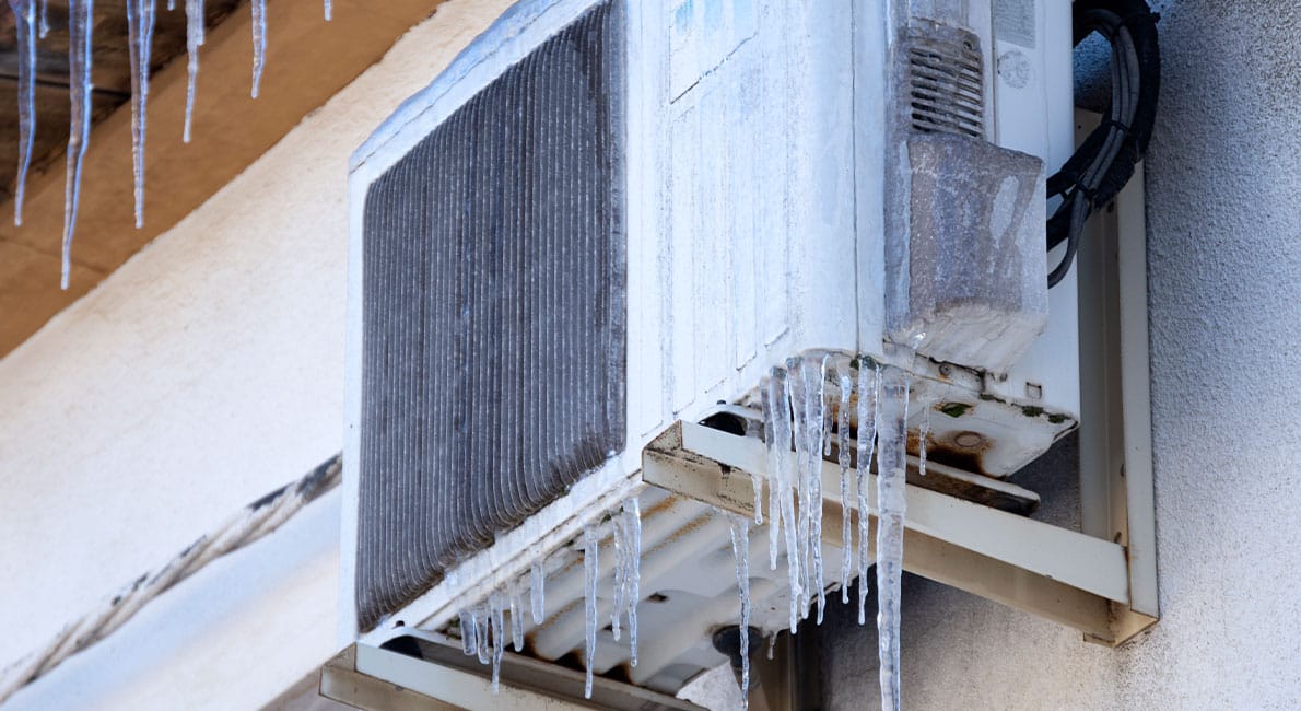 ”Hjälp, luftvärmepumpen fryser!”