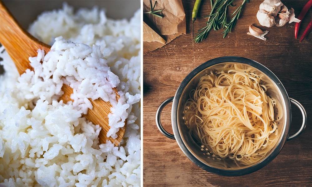 Hur länge kan man låta ris och pasta stå framme i rumstemperatur? Här är expertens svar!