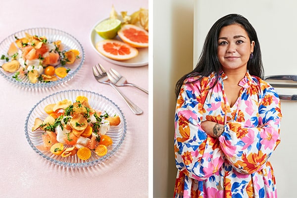 Ceviche med jordärtskockschips - Vi i Villa