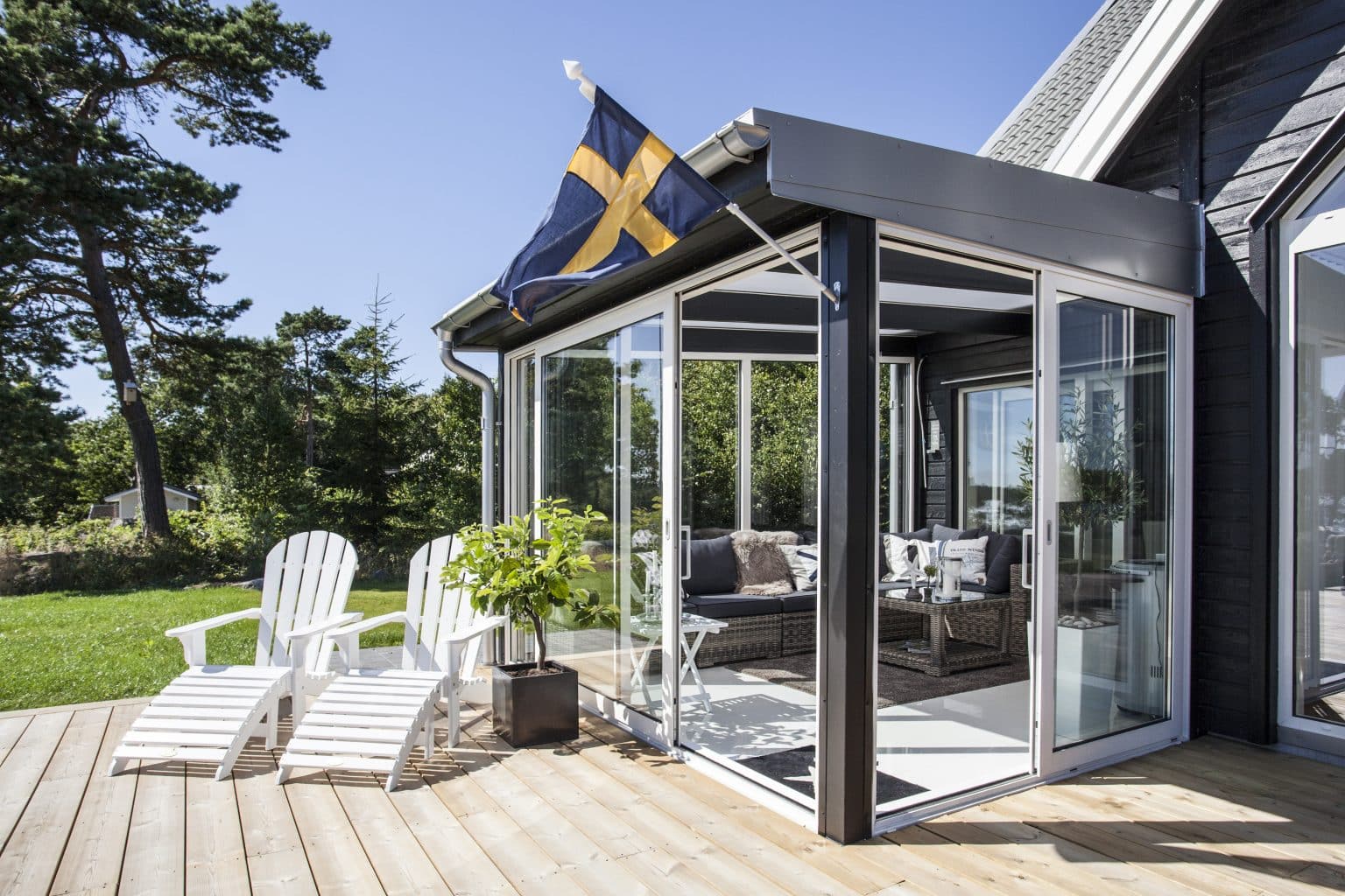 Förläng sommaren i ett inglasat uterum - Vi i Villa