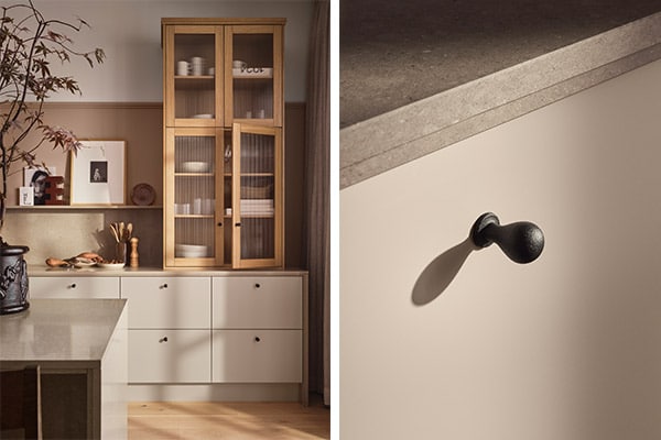 Rött, vitrin och dolda maskiner – kökstrender för 2024 - Vi i Villa