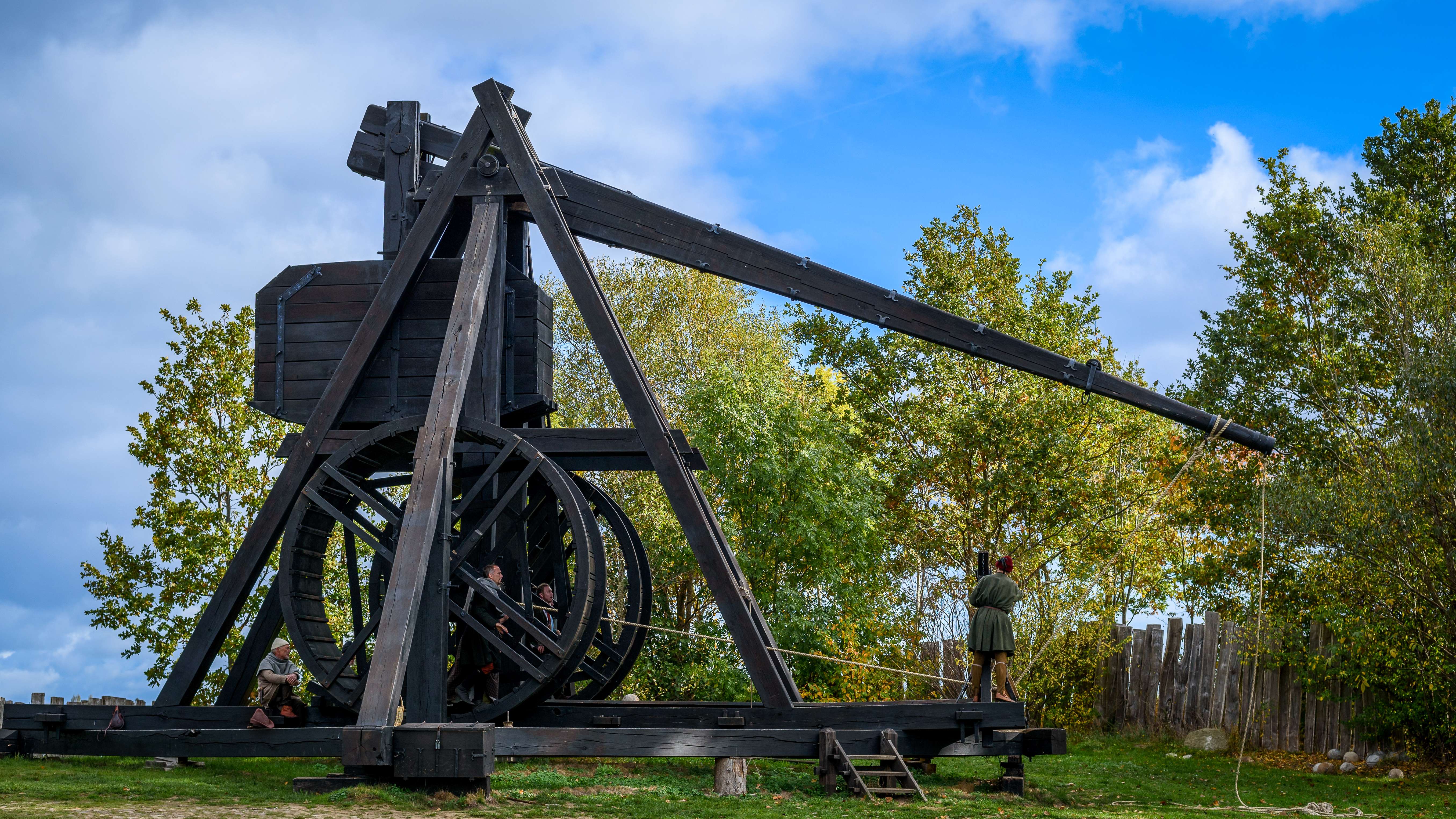 Blida kallas motviktsslungan som framför allt användes under medeltiden för att kasta projektiler mot borgar och stadsmurar.