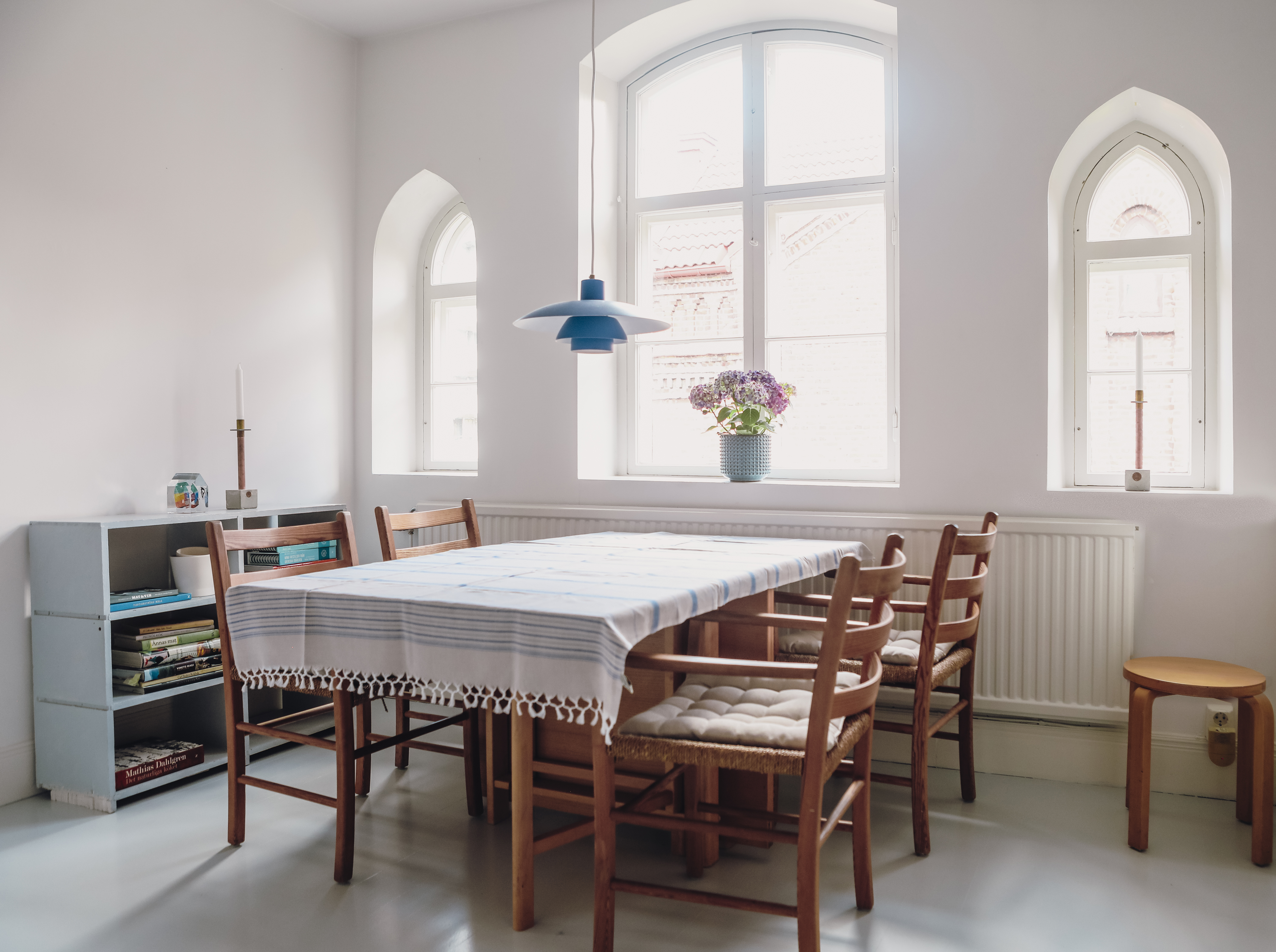 ”Jag vill inte ha för många saker”, säger Julia. Foto: Angelica Söderberg