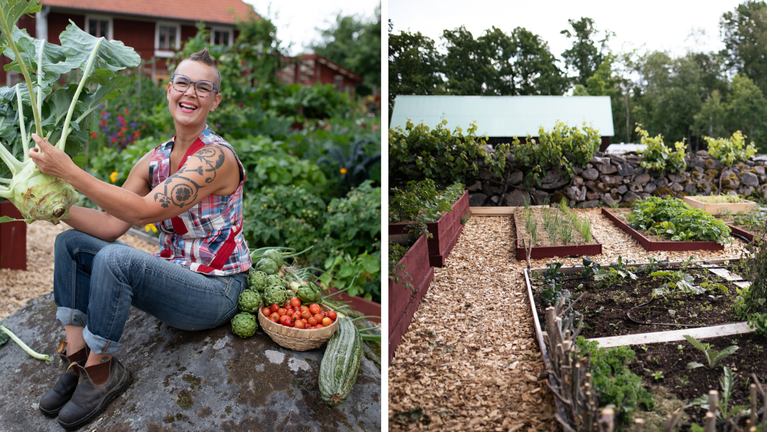 På bara en liten trädgårdsyta kan du producera rikligt med skörd – och göra stor skillnad för hushållsekonomin. 
– En familj kan spara tusentals kronor i månaden på att odla hemma, säger Sara Bäckmo, som här delar med sig av sina smarta odlingstips.