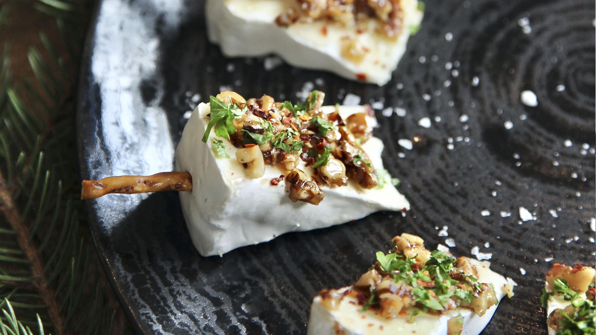 Briegranar – naggande goda ostbitar till julens mingel