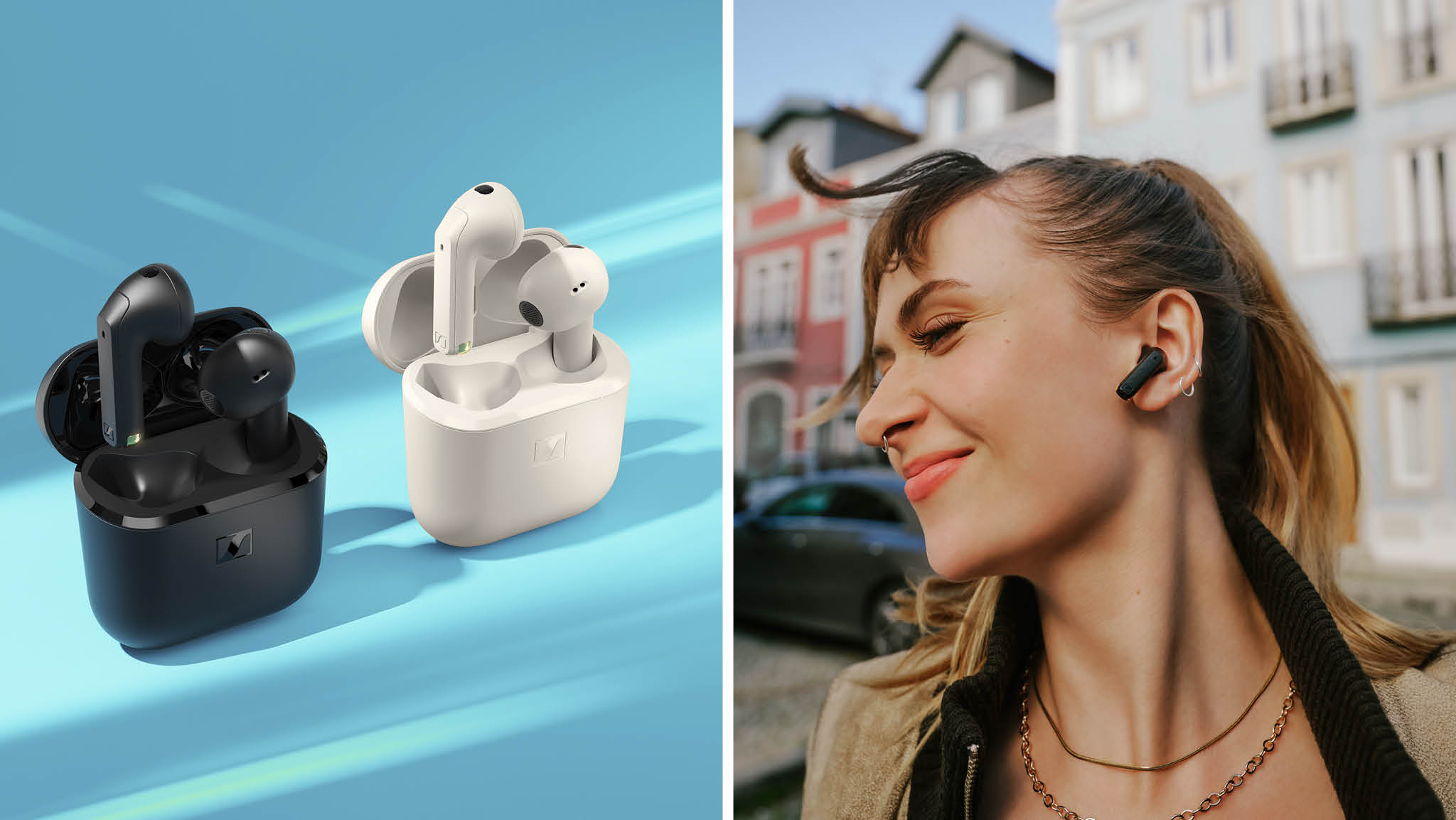 Vinn trådlösa in ear-hörlurar från Sennheiser